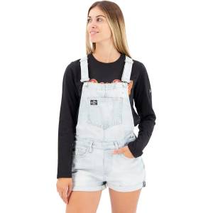 SUPERDRY Vintage Hot sleeveless overall - Blue (Bowery Vintage Bleach)