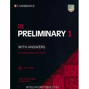 B1 Preliminary 1 for the Revised 2020 Exam (2019)