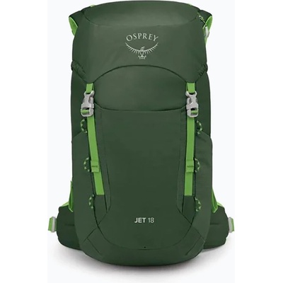 Osprey Детска туристическа раница Osprey Jet 18 l green canopy/ limeline green