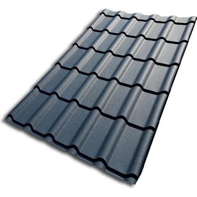 Blachotrapez Diament Eco Plus 0,5 x 1200 x 1900 mm Pladur Wrinkle MAT TK antracit 1 ks