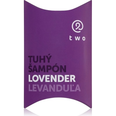 Two Cosmetics tuhý šampon proti lupům Lovender 85 g