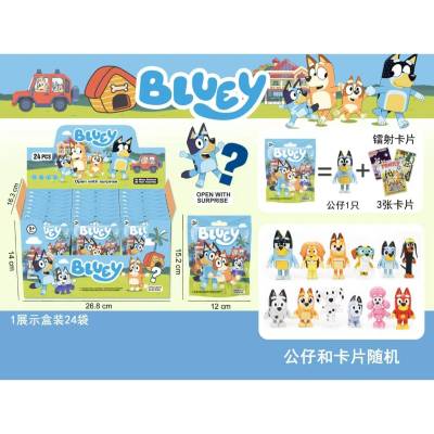 Armtoys ФИГУРА bluey С КАРТА В ПЛИК 12 ВИДА