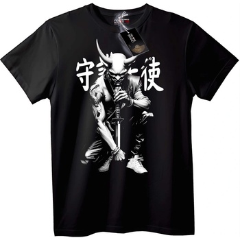 NOONEBRAND Тениска Рогат Воин - 2XL, Black