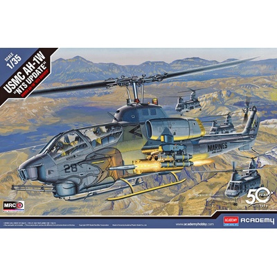 Academy Model Kit vrtulník 12116 USMC AH-1W NTS UPDATE 1:35