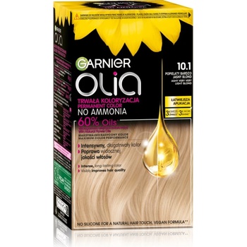 Garnier Olia Big Kit перманентната боя за коса цвят 10.1 Ashy very very light blond