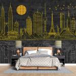 Art Gift Decor Фототапет Град от злато