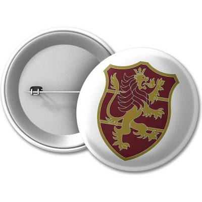 Black Clover placka symbol Crimson Lions 50 mm