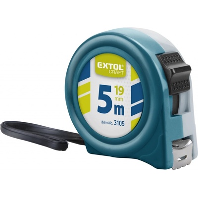 Extol 3105 Metr 5m svinovací II.barev.plast 19 mm