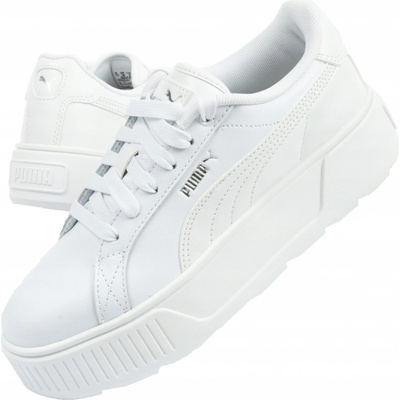 Puma Karmen L W 38461501 white/Puma white/Puma silver – Zboží Dáma