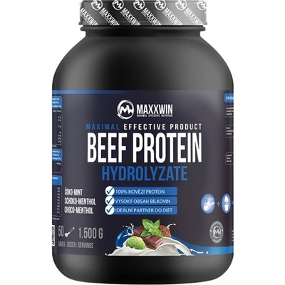 MAXXWIN 100% Beef Protein [1500 грама] Шоколад с мента