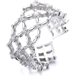 Silenti Jewelry Сребърен пръстен "Наситеност" - 7 - 54.5мм (17.2мм диам. )