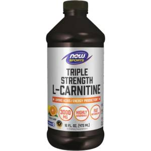 NOW L-Carnitine Liquid 3000 mg [465 мл]