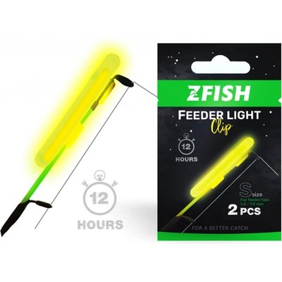 Zfish Chemické Světlo Feeder Clip 2 ks SS 3x24mm - TIP 0,6-1,4mm – Zboží Mobilmania