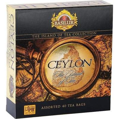 Basilur The Island of Tea Assorted 40 gastro sáčků
