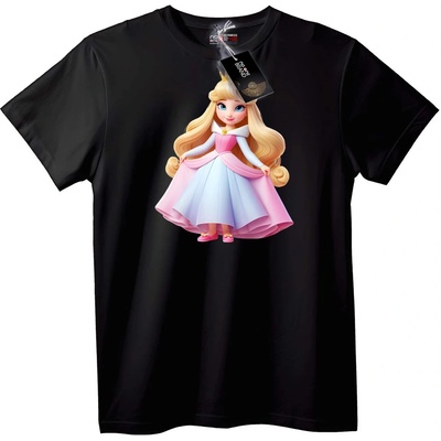 NOONEBRAND Тениска Princess Rapunzel - 2XL, White