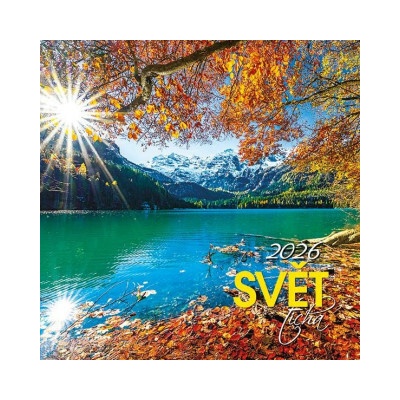 Svět ticha nástěnný 33 x 33 cm 2026