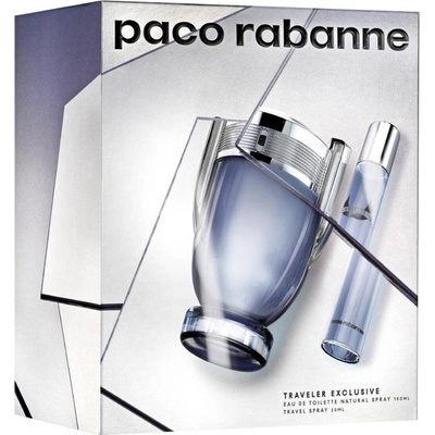 Paco Rabanne Invictus Комплект (EDT 100ml + EDT 20ml) за Мъже