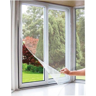 Inter-T ART68337 Sieťka na okná proti hmyzu 130cmx150cm, biela