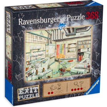 Ravensburger Пъзел-загадка Ravensburger от 368 части - Лаборатория (16783)