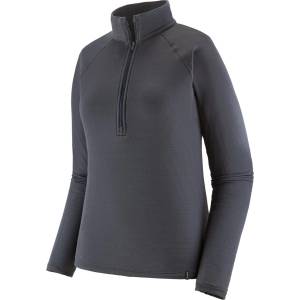 Patagonia Дамско синтетично термобельо Patagonia Women's Capilene Thermal Weight Zip-Neck Synthetic base layer - Smolder Blue - размер XS (114-4129-0211)