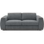 Bobochic Тъмносив шенилов диван за ежедневно спане/сгъваем 240 cm Hugo - Bobochic Paris (WT-DALA-3.5R--W_1 P1328)