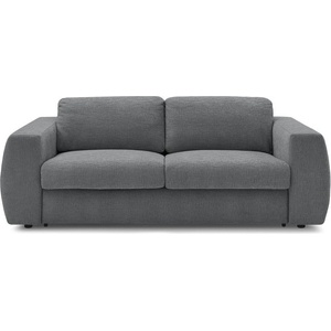Bobochic Тъмносив шенилов диван за ежедневно спане/сгъваем 240 cm Hugo - Bobochic Paris (WT-DALA-3.5R--W_1 P1328)