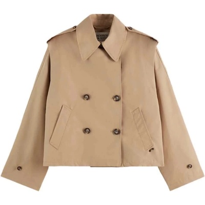 Scotch & Soda Палто Scotch & soda 177584 trench coat - Beige (Desert Sand)