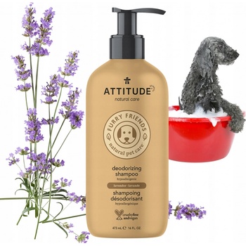 Attitude Furry Friends Prírodný šampón odstraňujúci zápach 473 ml