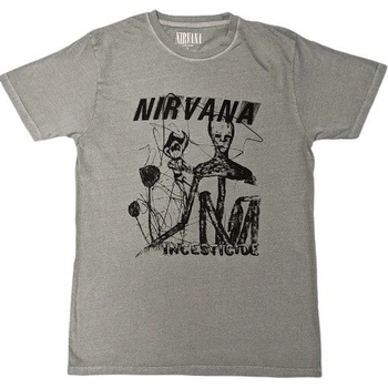 Image 1 of Nirvana Incesticide Stacked Logo Green M Риза (NIRVTS59MGR02)