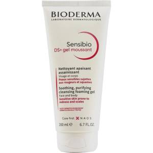 BIODERMA Sensibio DS+ Face and Body Cleansing Foaming Gel 200 ml