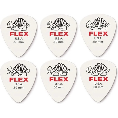 Dunlop 428R 0.50 Tortex Перце за китара (428R50-6PACK-SET)