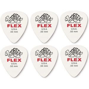 Dunlop 428R 0.50 Tortex Перце за китара (428R50-6PACK-SET)