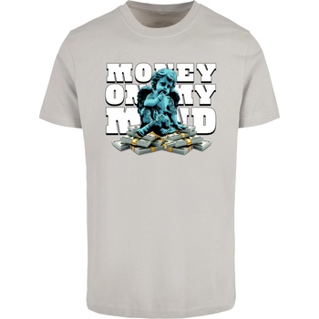 Mister Tee Тениска Money On My Mind Tee lightasphalt XXLUB-MT3448-02946 - Тъмносив, размер L
