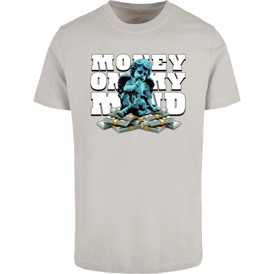 Mister Tee Тениска Money On My Mind Tee lightasphalt XXLUB-MT3448-02946 - Тъмносив, размер L