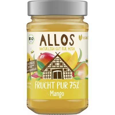 Allos Ovocný džem mango bio 250 ml