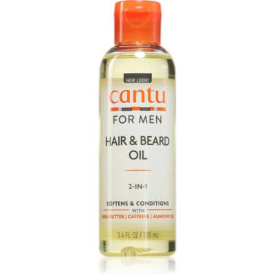 CANTU Men Hair & Beard Oil подхранващо олио за коса и брада за мъже 100ml