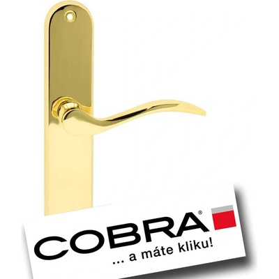 Cobra KRISTINA – WC – 72 mm mosaz leštěná lesklá