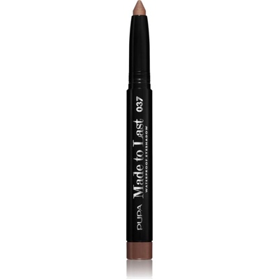 PUPA Made to Last дълготрайни сенки за очи в молив водоустойчиви цвят 037 Intense Taupe 1.4 гр