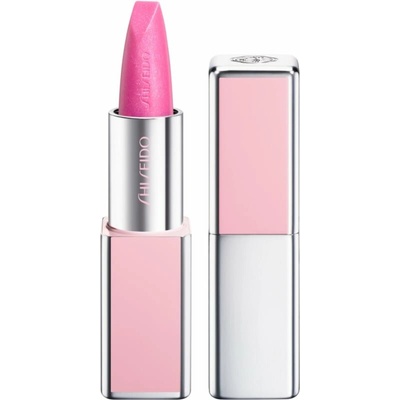 Shiseido Technosatin Pink saténová rtěnka 02 Sparkling Pink 3,3 g