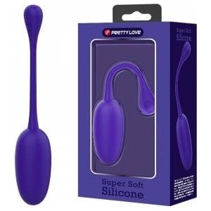 Boss of Toys Pretty Love Knucker Rechargeable Wireless Motion Egg Purple Silicone
