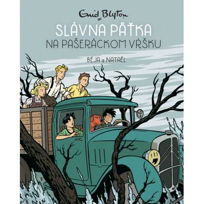 Slávna päťka na Pašeráckom vŕšku - 4 - komiks - Enid Blyton