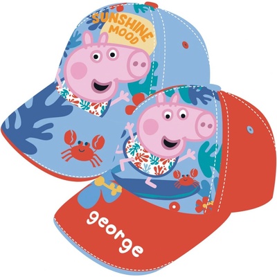 Arditex ДЕТСКА ШАПКА С КОЗИРКА peppa pig - george 2 ЦВЯТА 48/51