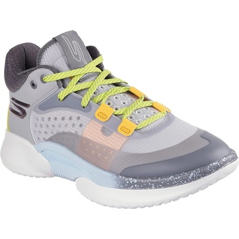 Image 1 of Skechers Мъжки маратонки Skechers Basketball SKX Resagrip Trainers Mens - Grey/White