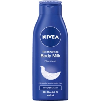 Nivea Body Milk výživné tělové mléko velmi suchá pokožka 400 ml