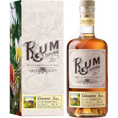 Rum Explorer Canaries 43% 0,7 l (karton)