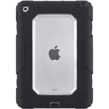Griffin Survivor All Terrain Rugged Case - защита от най-висок клас за iPad 5 (2016), iPad 6 (2018) (черен)