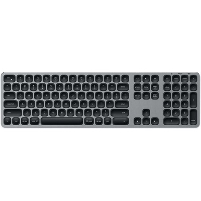 Satechi Aluminum Wireless Keyboard with Numeric Keypad - Алуминиева безжична клавиатура за Mac (40173)