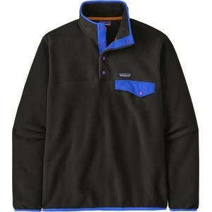 Patagonia Мъжки поларен пуловер Patagonia Lightweight Synch Snap-T P/O Fleece jumper - Black / P6 Blue - размер XL (005-4270-4415)