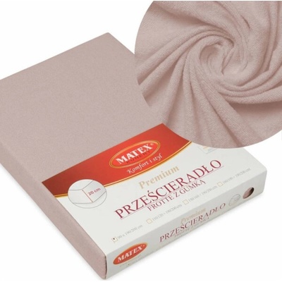Multitex Napínací prostěradlo froté s gumou Premium 12 120x200