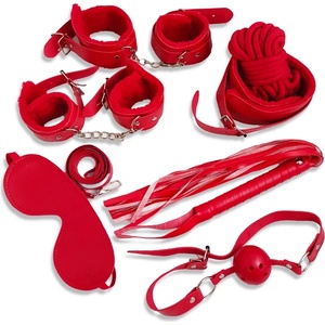 69 Wellness USA Bdsm комплект от 7 части Червен